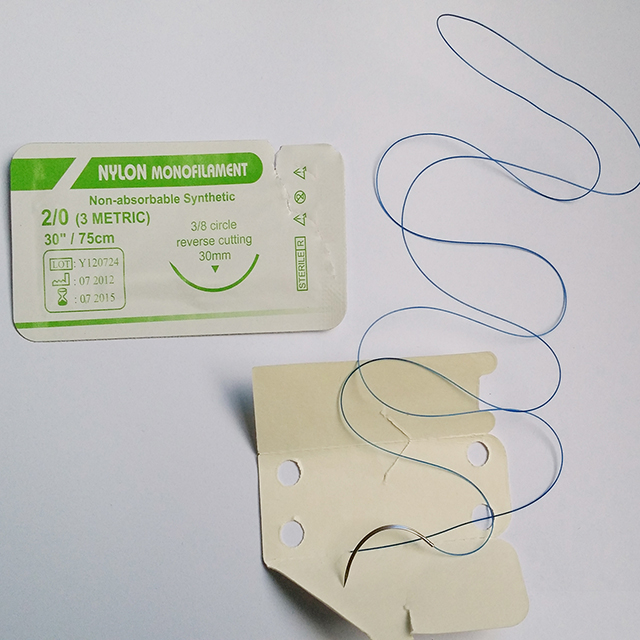 Disposable Non Absorbable Surgical Suture With Needle