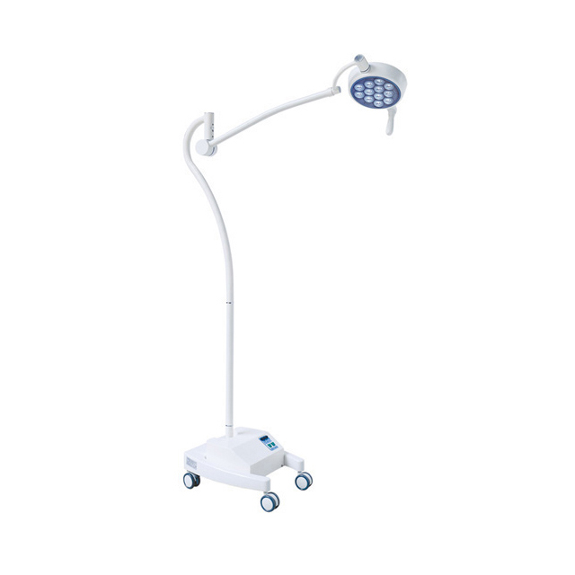 Portable Floor Model Surgical LED Examination Light Small Diameter Head